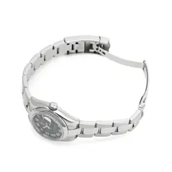 USED ROLEX Datejust 179160 Black Ladies Watch #2294