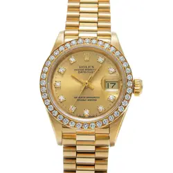 USED ROLEX DATEJUST 69138G CASE SIZE 26×26MM LADIES WATCH #2134