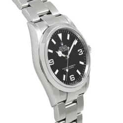 USED ROLEX Explorer 114270 Black Case Size 36×36mm Men's Watch #25344