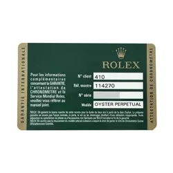 USED ROLEX Explorer 114270 Black Case Size 36×36mm Men's Watch #25344