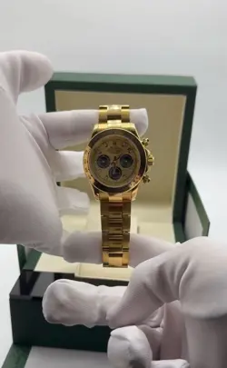 ROLEX DAYTONA YELLOW GOLD CHAMPAGNE