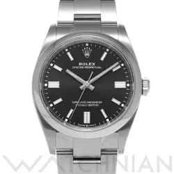 USED ROLEX OYSTER PERPETUAL 36 126000 BLACK MEN'S WATCH #25264