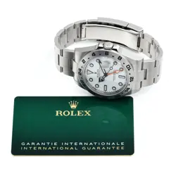 USED ROLEX Explorer Ii 226570 White Case Size 42×42mm Men's Watch #21254