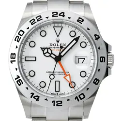 USED ROLEX Explorer Ii 226570 White Case Size 42×42mm Men's Watch #21254
