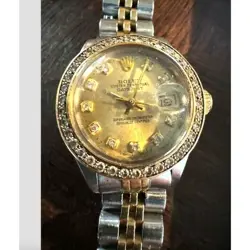 BEZEL DIAL TWO-TONE