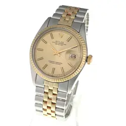 ROLEX Oyster Perpetual DATEJUST Ref.1601 Cal.1570 Automatic Men's Watch K#137119