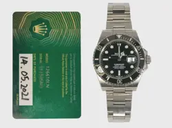 ROLEX SUBMARINER 126610LN WITH CARD 41MM BLACK DIAL STAINLESS STEEL OYSTER BAND