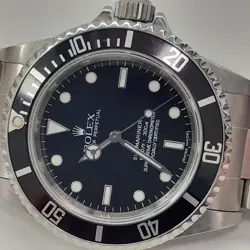 W/Box Papers 2010 Rolex Submariner 4-Liner Rehaut 40 mm Black Watch 14060 M