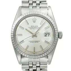 USED ROLEX DATEJUST 1603 SILVER CASE SIZE 36MM×36MM MEN'S WATCH #2174