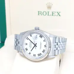 Rolex 36mm White Roman 16234 (P Series)
