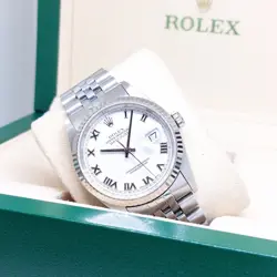 Rolex 36mm White Roman 16234 (P Series)
