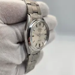ROLEX AIR KING PRECISION 5500 STEEL OYSTER AUTOMATIC 34MM WATCH