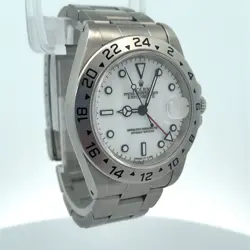 1996 ROLEX EXPLORER 40MM STAINLESS STEEL, WHITE DIAL
