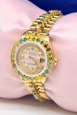 YELLOW GOLD W/DIAMONDS