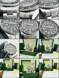 ♛ Rolex Sea-Dweller ⚓️Deepsea 44mm Black Ceramic Dive 116660 Súper Full Set/tags