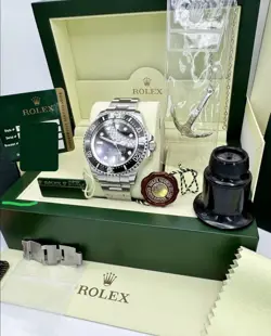 ♛ Rolex Sea-Dweller ⚓️Deepsea 44mm Black Ceramic Dive 116660 Súper Full Set/tags