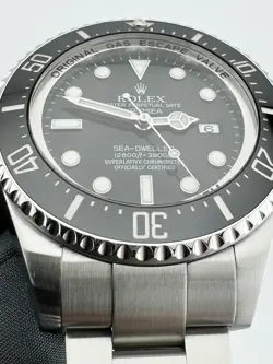 ♛ Rolex Sea-Dweller ⚓️Deepsea 44mm Black Ceramic Dive 116660 Súper Full Set/tags
