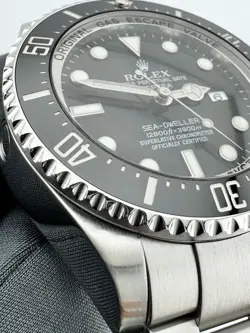 ♛ Rolex Sea-Dweller ⚓️Deepsea 44mm Black Ceramic Dive 116660 Súper Full Set/tags
