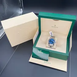 Rolex Datejust 126300 Oystersteel Bracelet with Azzurro Blue dial