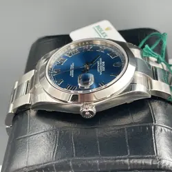 Rolex Datejust 126300 Oystersteel Bracelet with Azzurro Blue dial