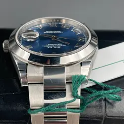 Rolex Datejust 126300 Oystersteel Bracelet with Azzurro Blue dial