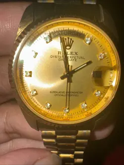 VINTAGE ROLEX DAY-DATE CHAMPAGNE MEN'S WATCH - 118238