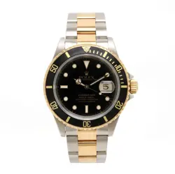 ROLEX 16613LN SUBMARINER DATE U NUMBER MEN'S WATCH FROM JAPAN G0205