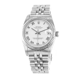 Rolex Datejust 31 78274 Steel White Gold Fluted  Jubilee Ladies Watch 2003