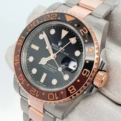 2020 Rolex GMT-Master II 40mm 2-Tone Rootbeer Oyster Watch 126711CHNR Box Papers
