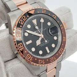 2020 Rolex GMT-Master II 40mm 2-Tone Rootbeer Oyster Watch 126711CHNR Box Papers