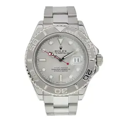 ROLEX YACHT-MASTER 40 STAINLESS STEEL SILVER COLOR DIAL 40MM AUTOMATIC 16622