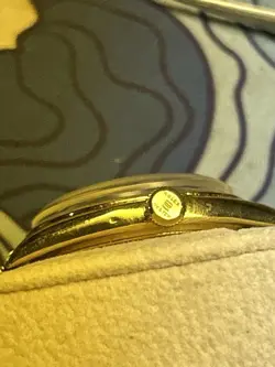 Rolex 4365 Solid Gold 18k 1940s Men’s Watch & GEMEX beads Of Rice Band 18mm 14k