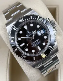 ROLEX SUBMARINER DATE 126610LN 41MM BLACK DIAL MEN'S WATCH 2024