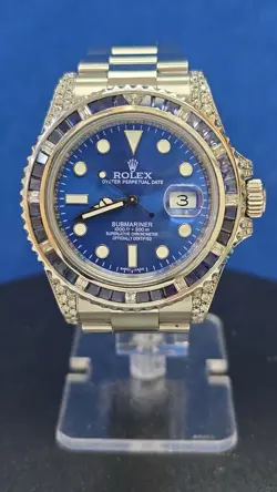Rolex Submariner 12660LN Blue And Natural Diamonds Oyster Stainless Steel  41mm