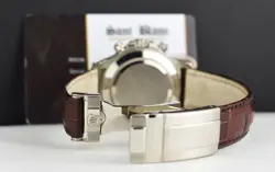 ROLEX 18kt White Gold DAYTONA White Panda With Chocolate Strap 116519 SANT BLANC