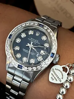 OYSTER BRACELET_BLUE DIAL_STUNNING