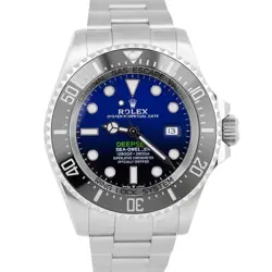 MINT NEW PAPERS ROLEX SEA-DWELLER DEEPSEA 126660 JAMES CAMERON BLUE 44MM BOX