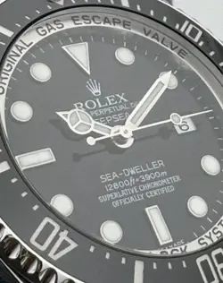 Rolex Sea-Dweller Deepsea 44mm Black Ceramic Dive 116660 Full Papers & Box,etc