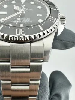 Rolex Sea-Dweller Deepsea 44mm Black Ceramic Dive 116660 Full Papers & Box,etc