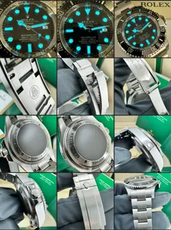 Rolex Sea-Dweller Deepsea 44mm Black Ceramic Dive 116660 Full Papers & Box,etc