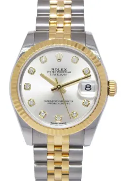GOLD/STEEL SILVER DIAMOND
