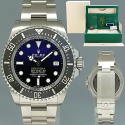 2022 NEW PAPERS ROLEX SEA-DWELLER DEEPSEA 44MM JAMES CAMERON 136660 WATCH