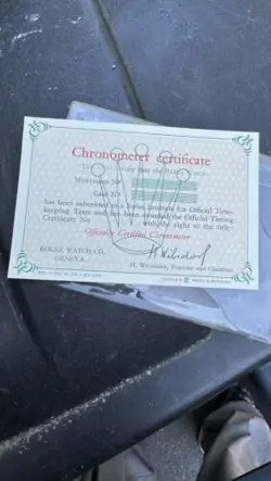 PAPERS BLANK CERTIFICATE