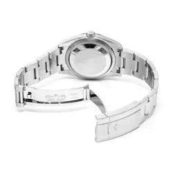 USED ROLEX Oyster Perpetual 36 126000 Silver Men's Watch #21297