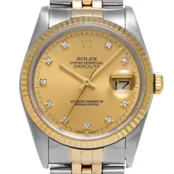 rolex Datejust 10P Diamond 16233G Diamond watch men TO188838