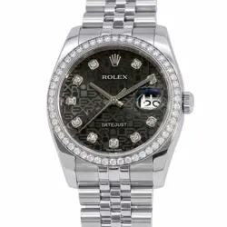 36MM 18KWG/STAINLESS