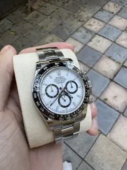 2024 BRAND NEW ROLEX COSMOGRAPH DAYTONA 126500LN PANDA WHITE DIAL COMPLETE SET