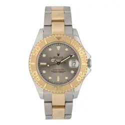 Rolex Yacht Master 68623 Steel Watch 34mm Case Grey Dial With 15.5cm Strap