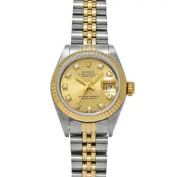 ROLEX DATEJUST DIAMOND 69173G L (1989-1990) DIAMOND LADIES AUTOMATIC #GZ181