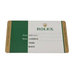 116500LN RANDOM SERIAL